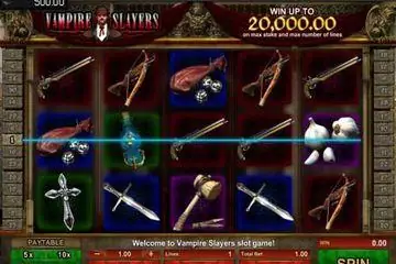 Vampire Slayers Online Casino Game